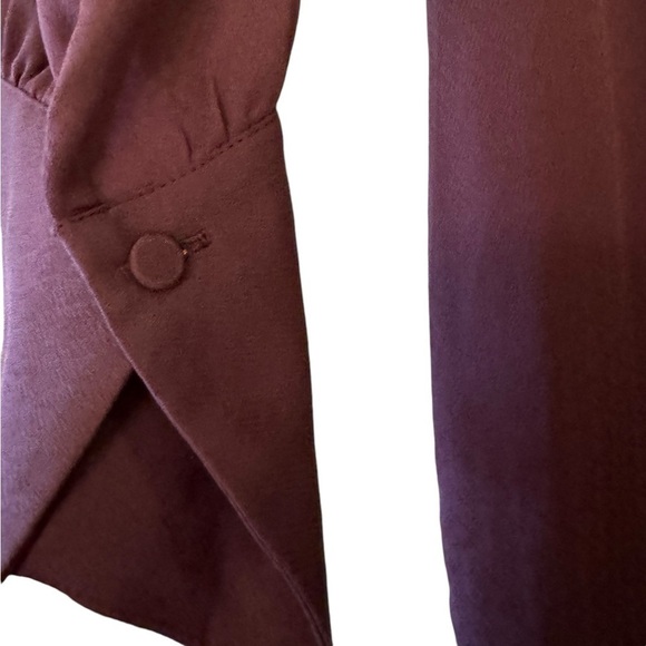 Ann Taylor Tie Neck Long Sleeved Dress XS - Picture 3 of 5